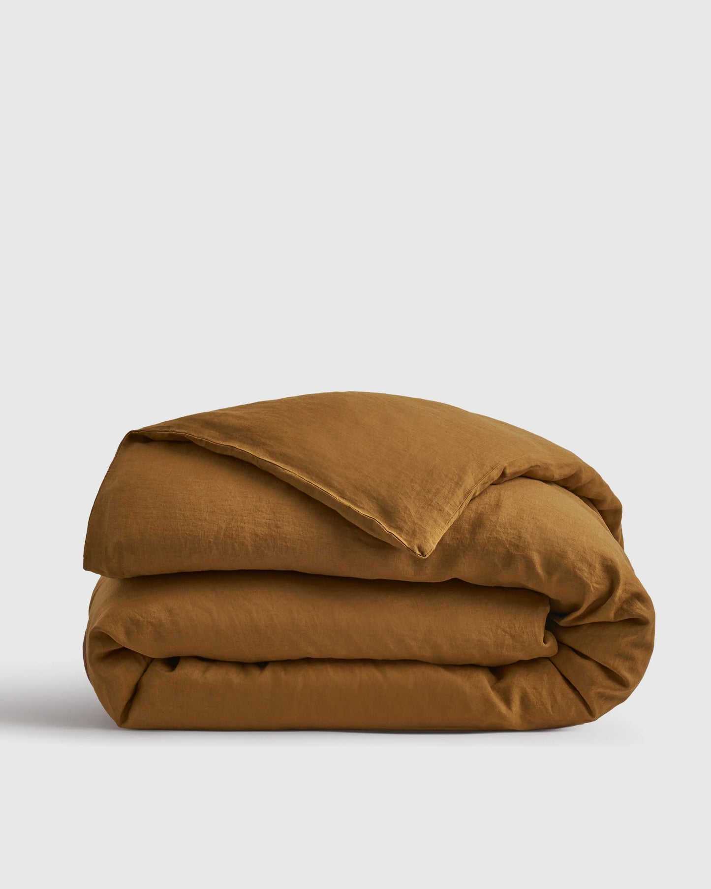 European Linen Duvet Cover - Twin / Peach