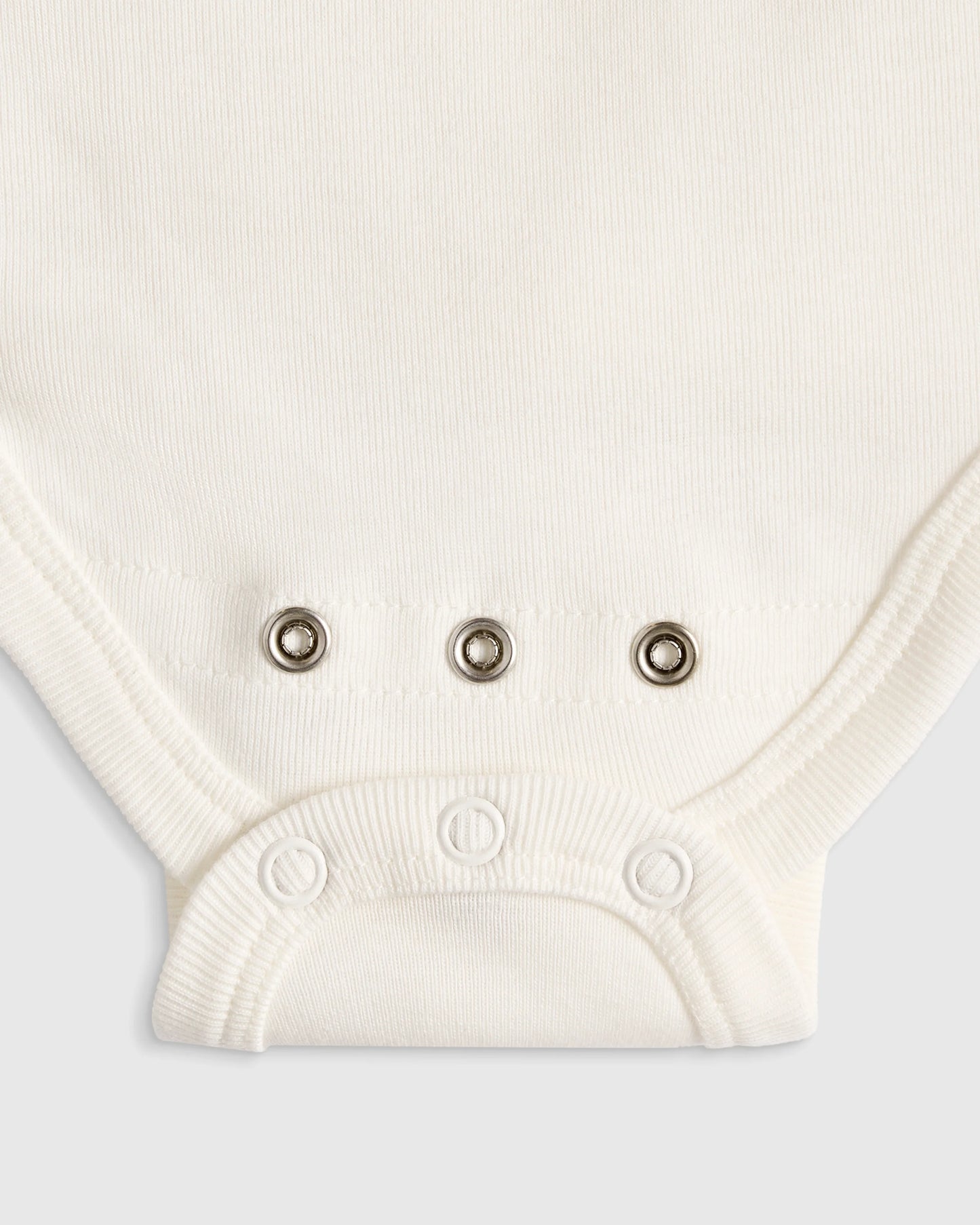 100% Organic Cotton Short Sleeve Bodysuit - 0-3M / Safari