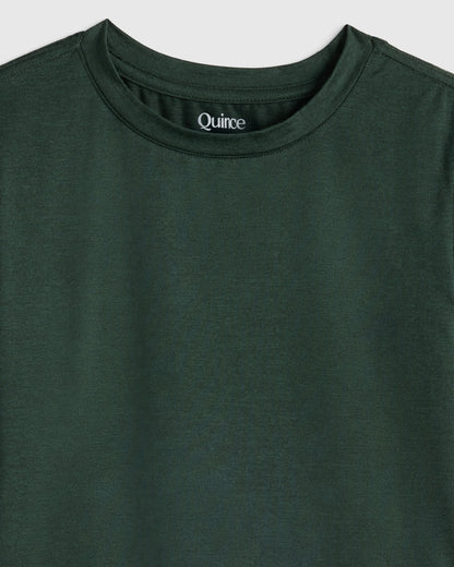 Flowknit Breeze Tee - 6 / Heather Dewstone Blue