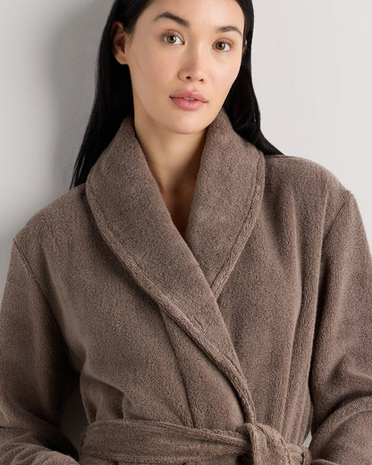 Turkish Cotton Terry Robe - XS / White