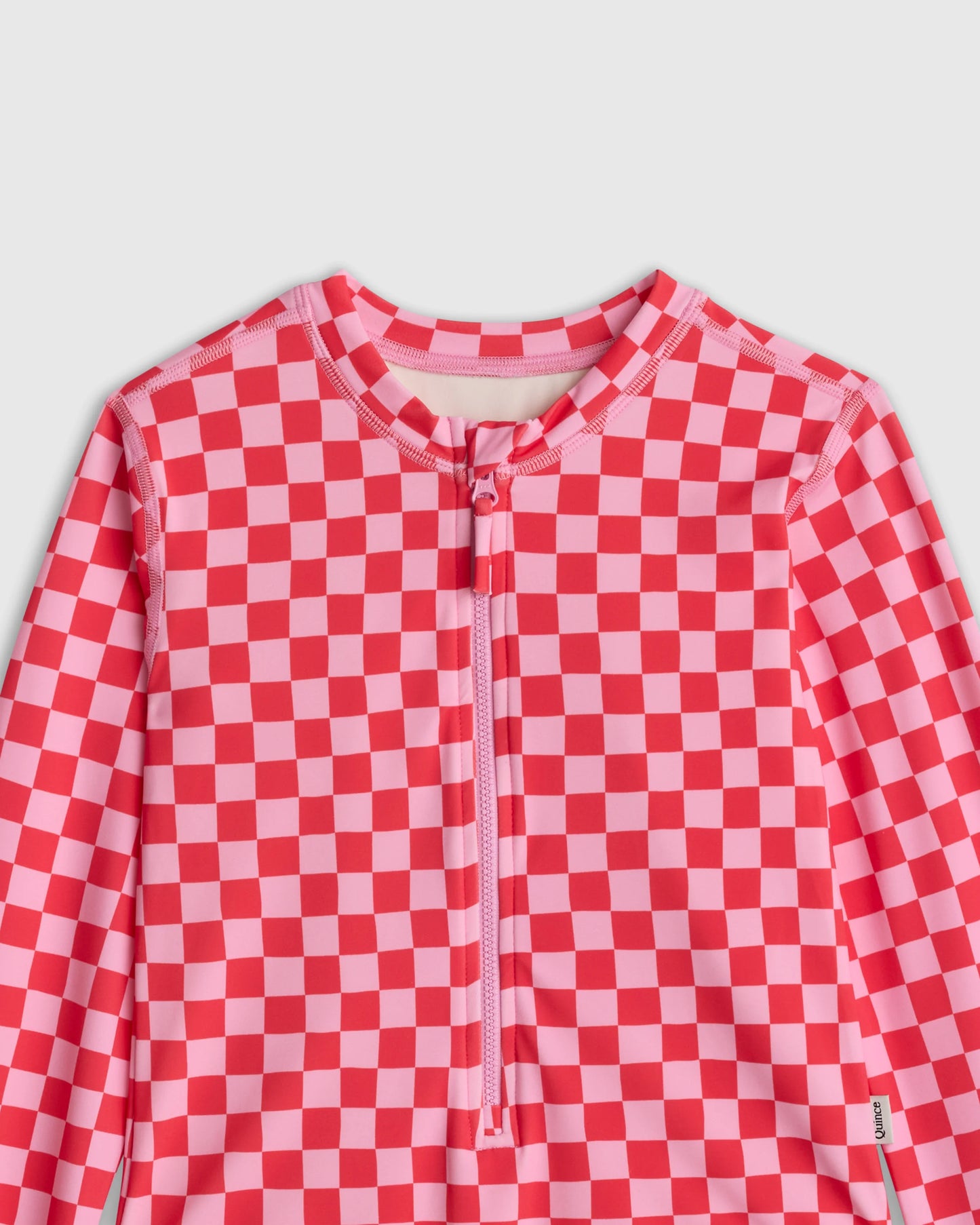 Long Sleeve Zip-Up Swimsuit - 6 / Happy Floral