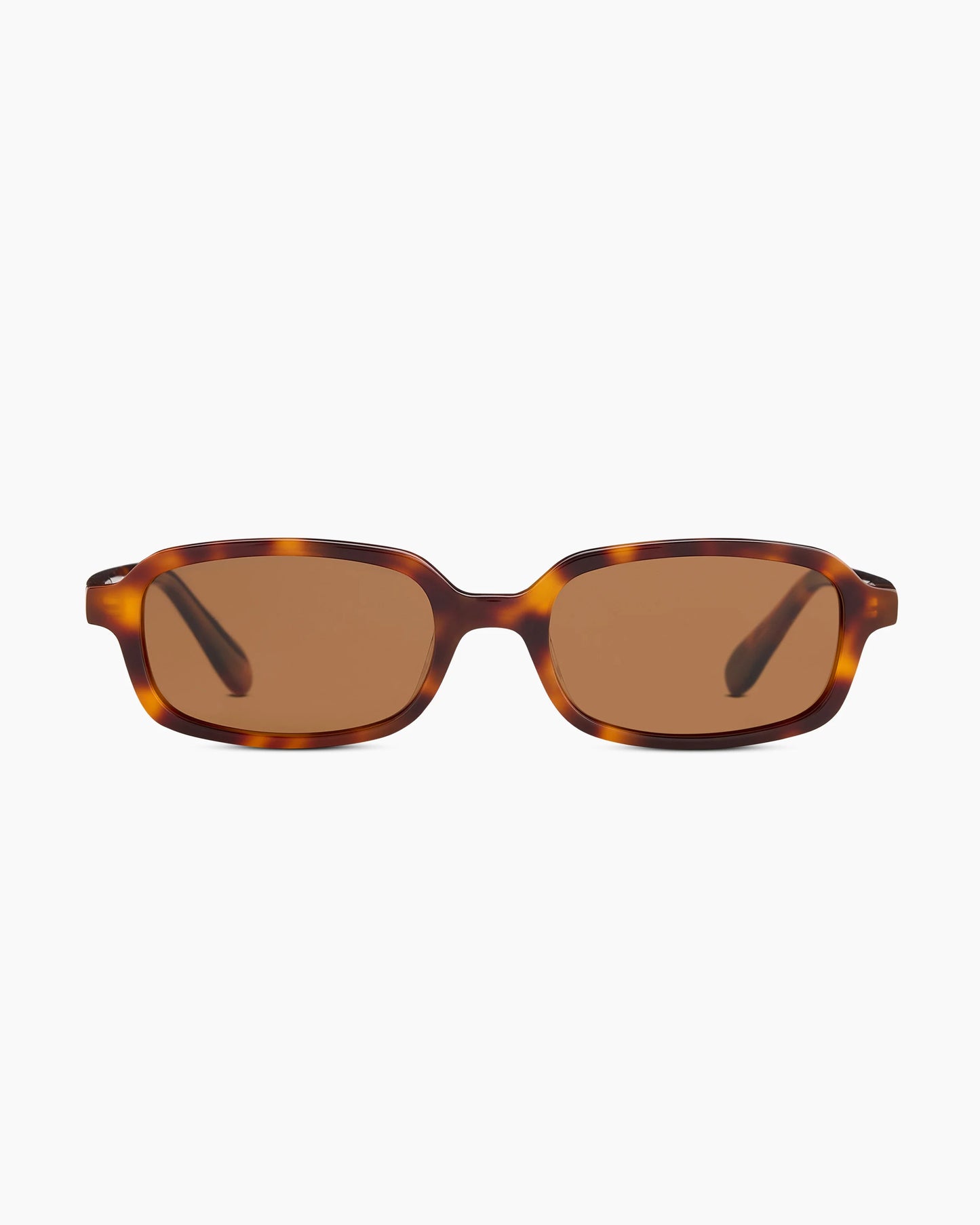 Mykonos Polarized Acetate Sunglasses - One Size / Black with Green lens