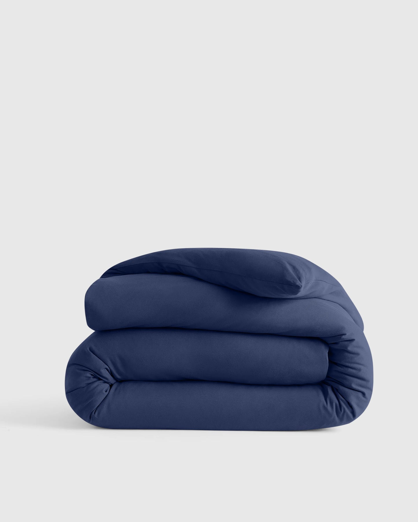 Organic Jersey Duvet Cover - Twin / Light Blue