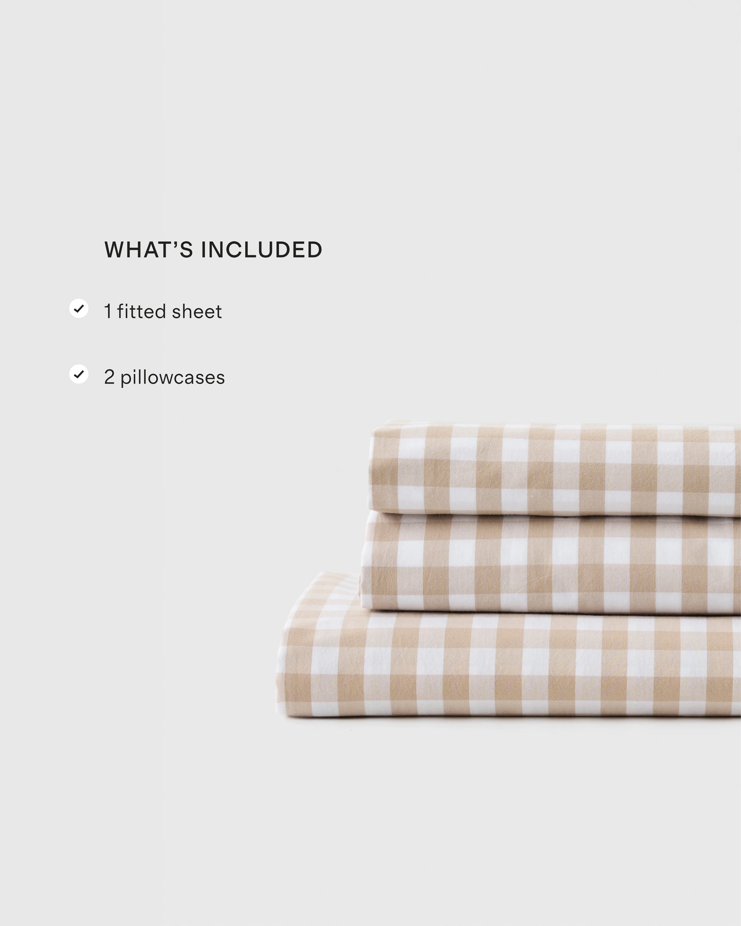 Organic Crisp Percale Fitted Sheet Set - Twin / Espresso