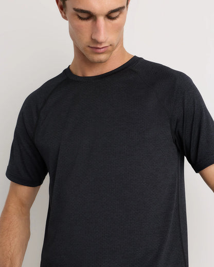 Mesh Performance Training Tee - S / Heather Grey