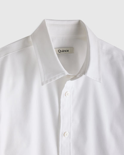 Organic Cotton Oxford Non-Iron Dress Shirt - 4T / White
