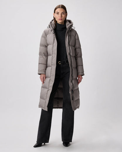 Responsible Down Long Puffer Jacket - XS / Black