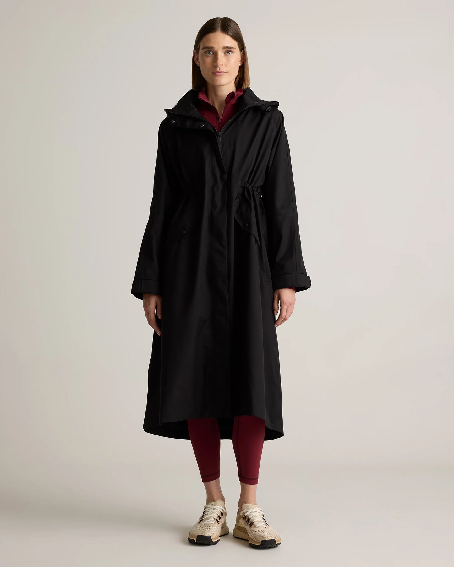 Weather Proof Rain Trench Coat - XS / Dark Spruce