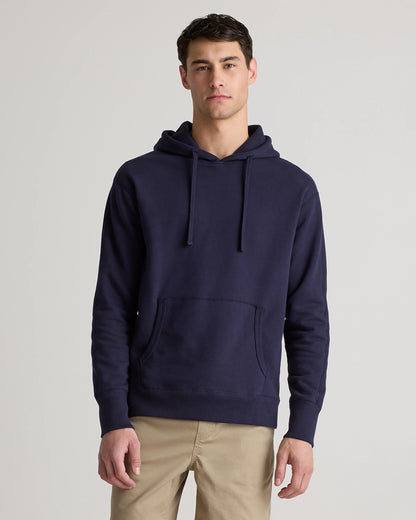 Organic Midweight French Terry Pullover Hoodie - S / Light Heather Grey