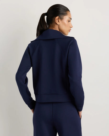 CloudComfort Half Zip Sweatshirt - XS / Pebble Beige