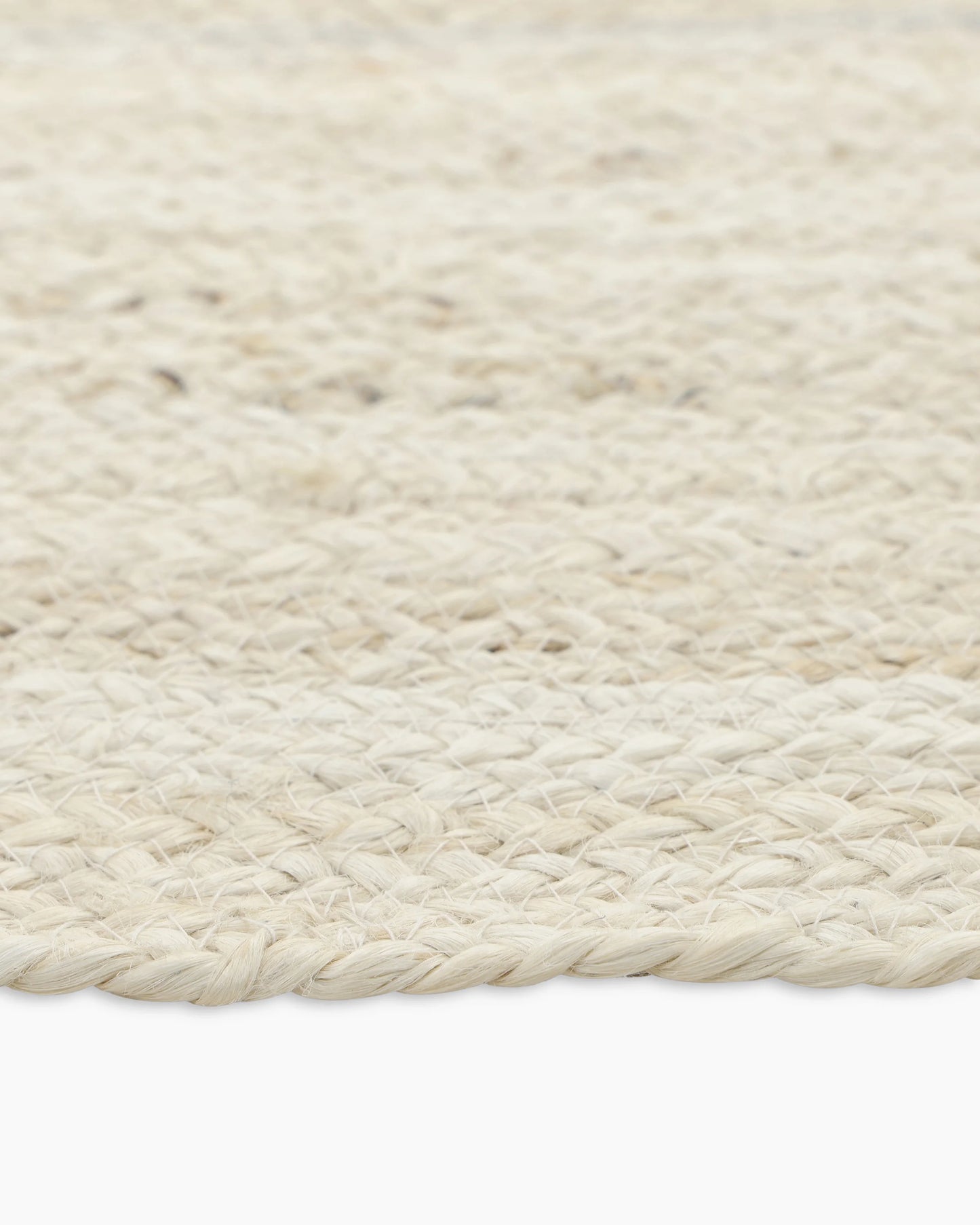 Sol Hand-Braided Jute Rug - 5' x 8' / Natural