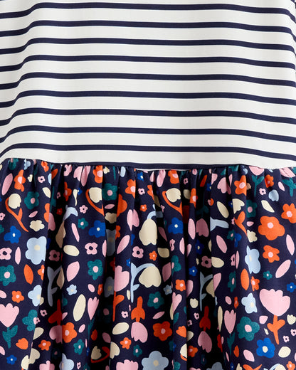 Organic Cotton Skater Dress - 6 / Sweet Cherries