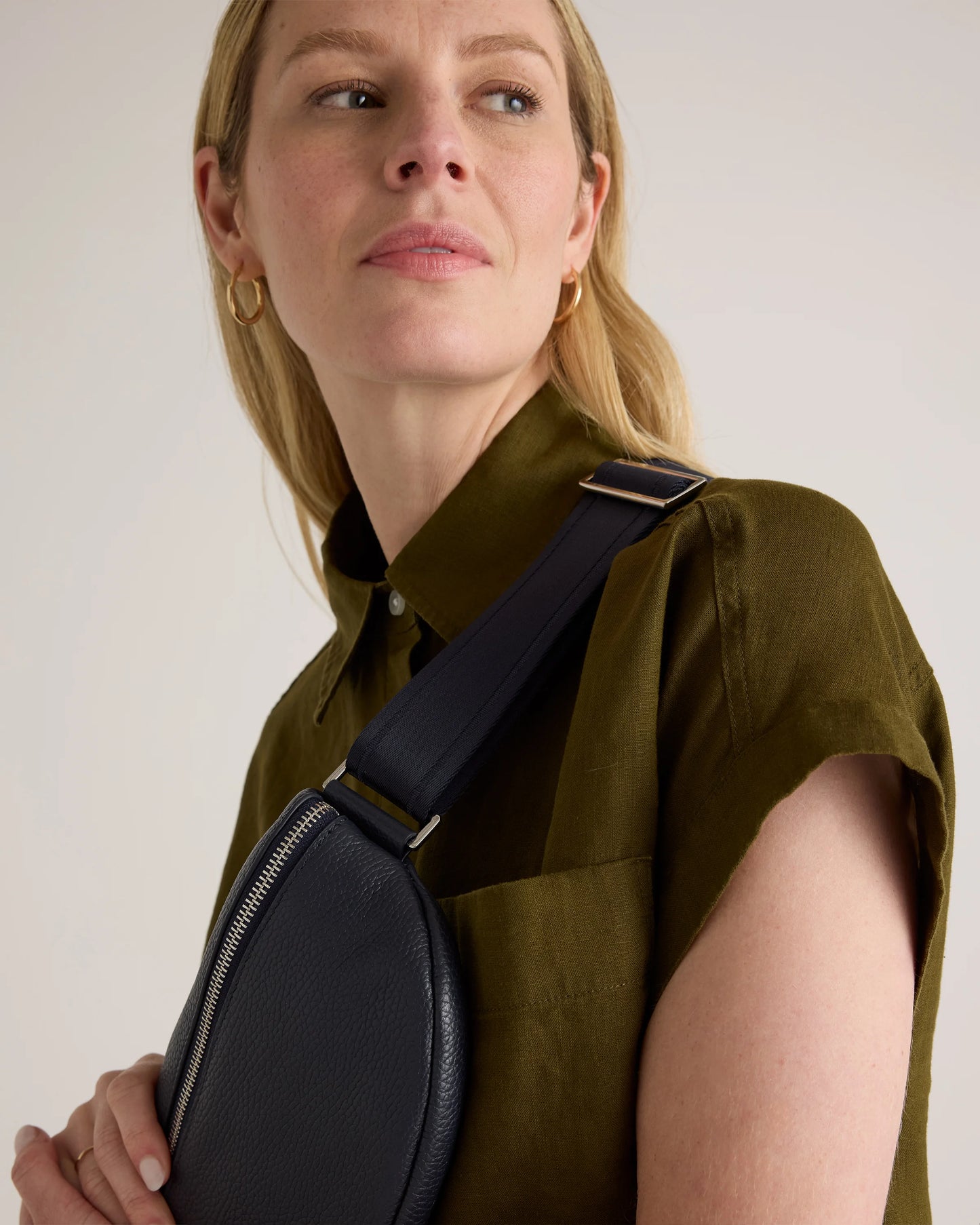 Quinn Sling Bag - One Size / Cognac