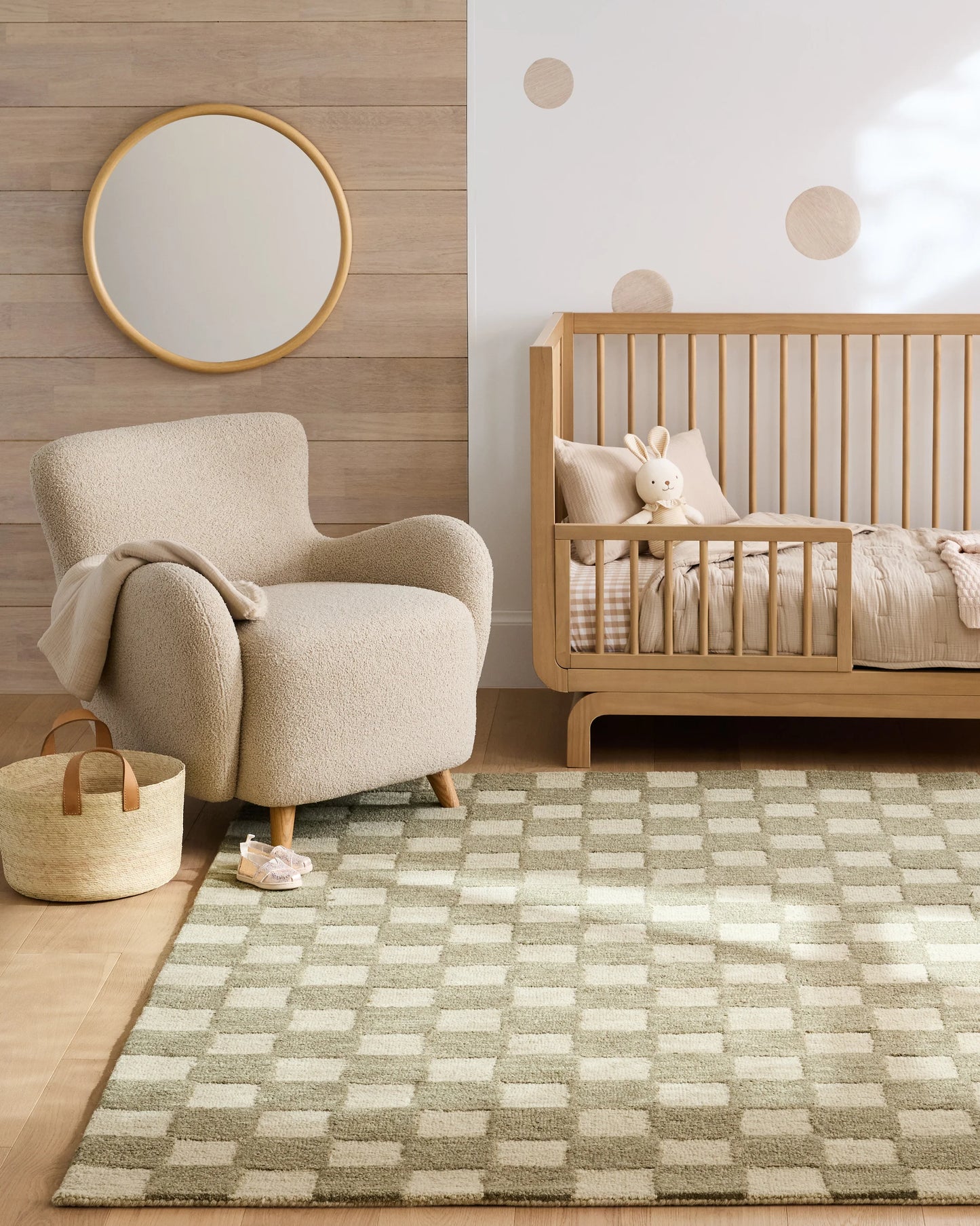 James Wool Rug - 5' x 7'6" / Tan