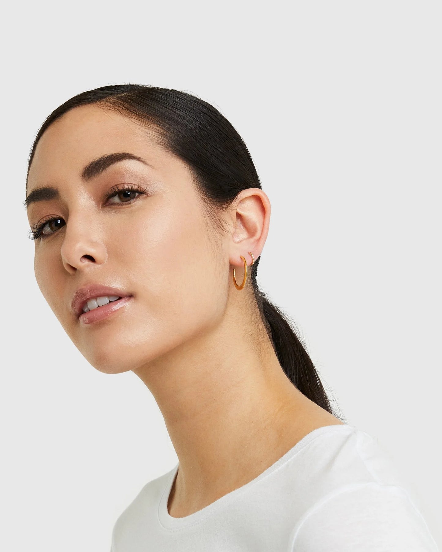 Dress Up Hoops - One Size / Gold Vermeil