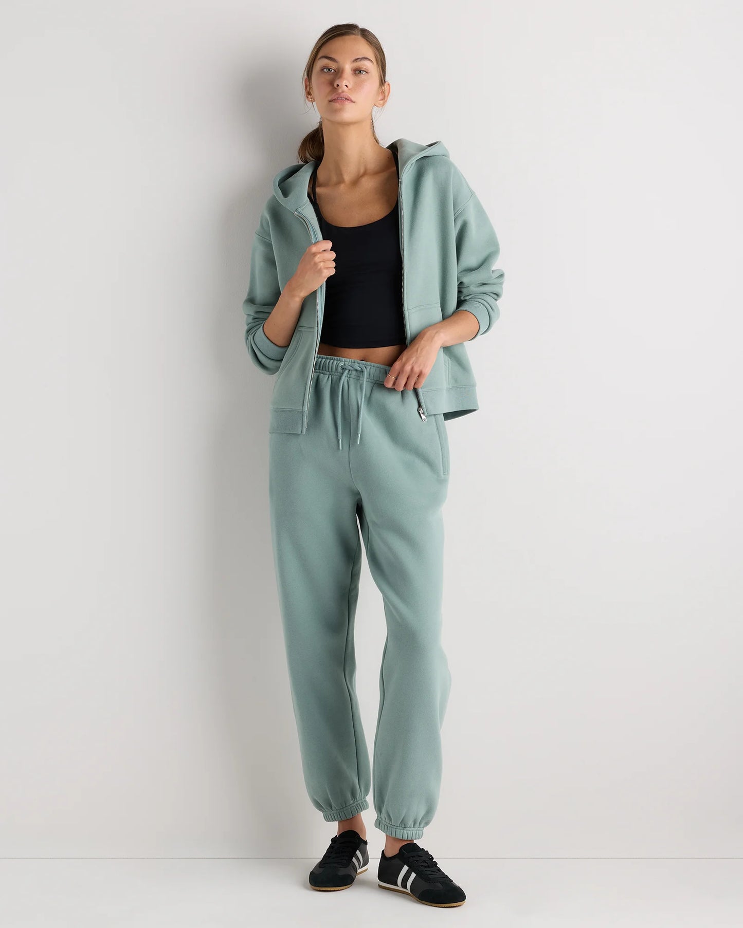 Everyday Fleece Joggers - XS / Coastal Sage