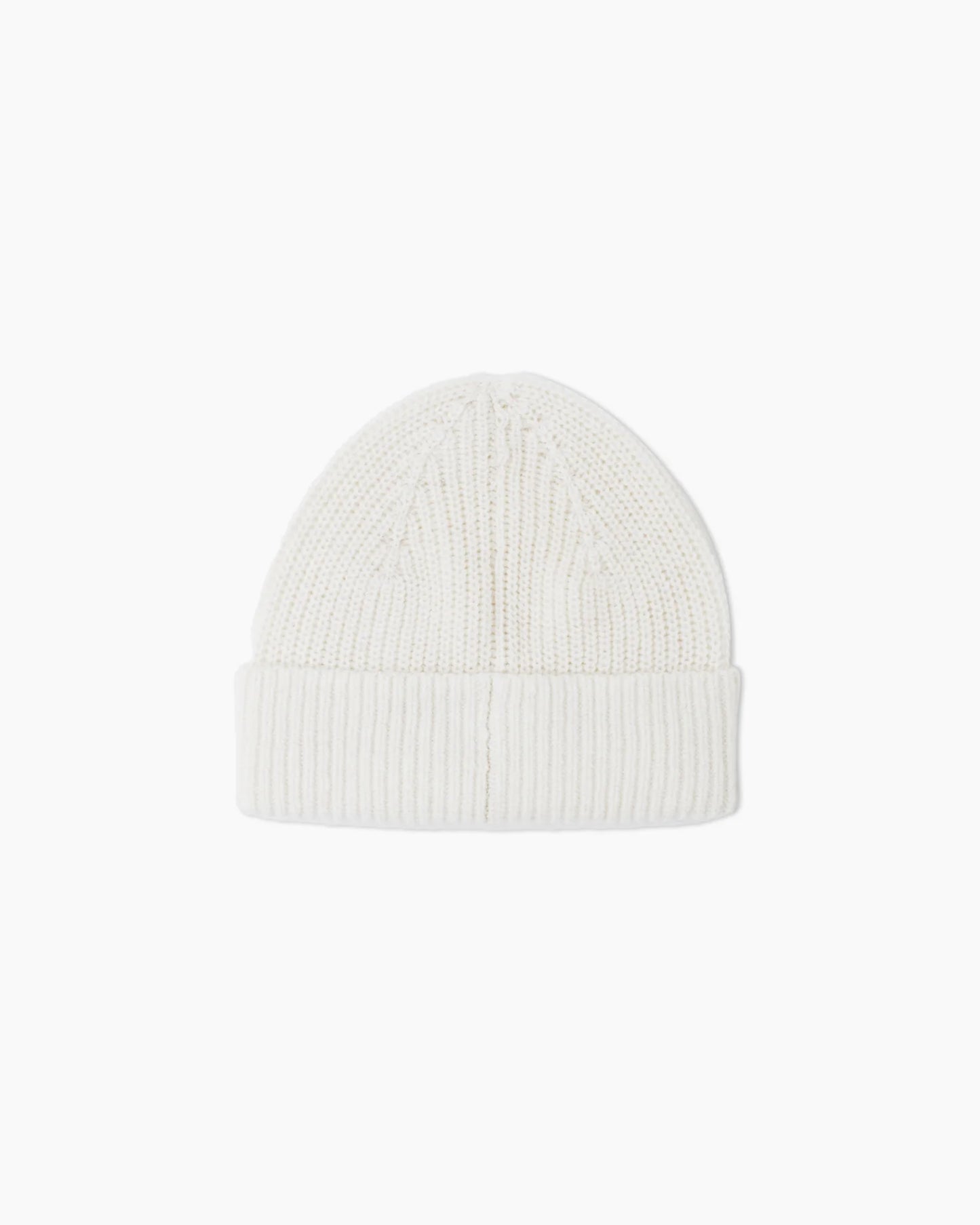 Mongolian Cashmere Ribbed Beanie - XS/S / Heather Charcoal