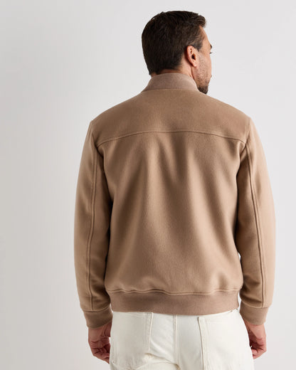 100% Mongolian Cashmere Bomber Jacket - S / Black
