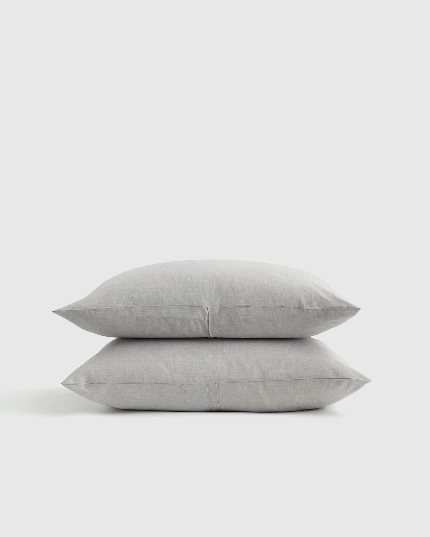 Mongolian Cashmere Cotton Sham Set - Standard / Grey