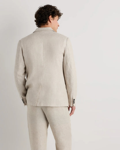 100% European Linen Blazer - XS / French Blue