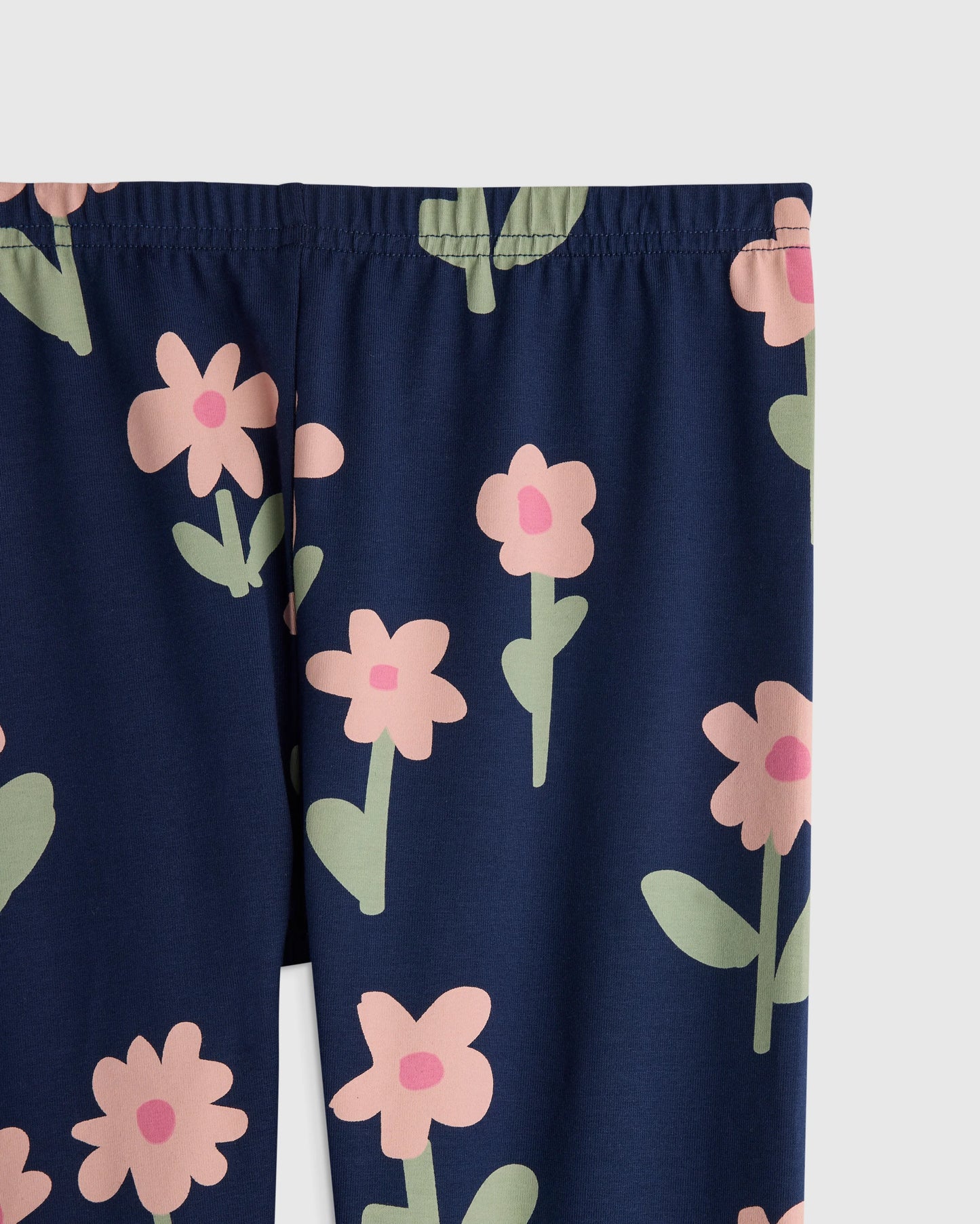 Organic Cotton Leggings - 2T / Red