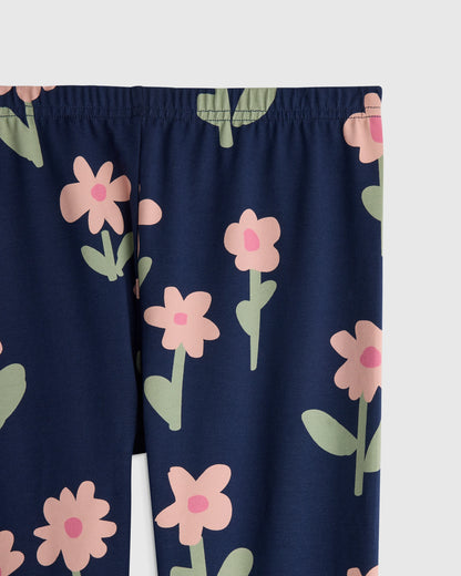 Organic Cotton Leggings - 2T / Red