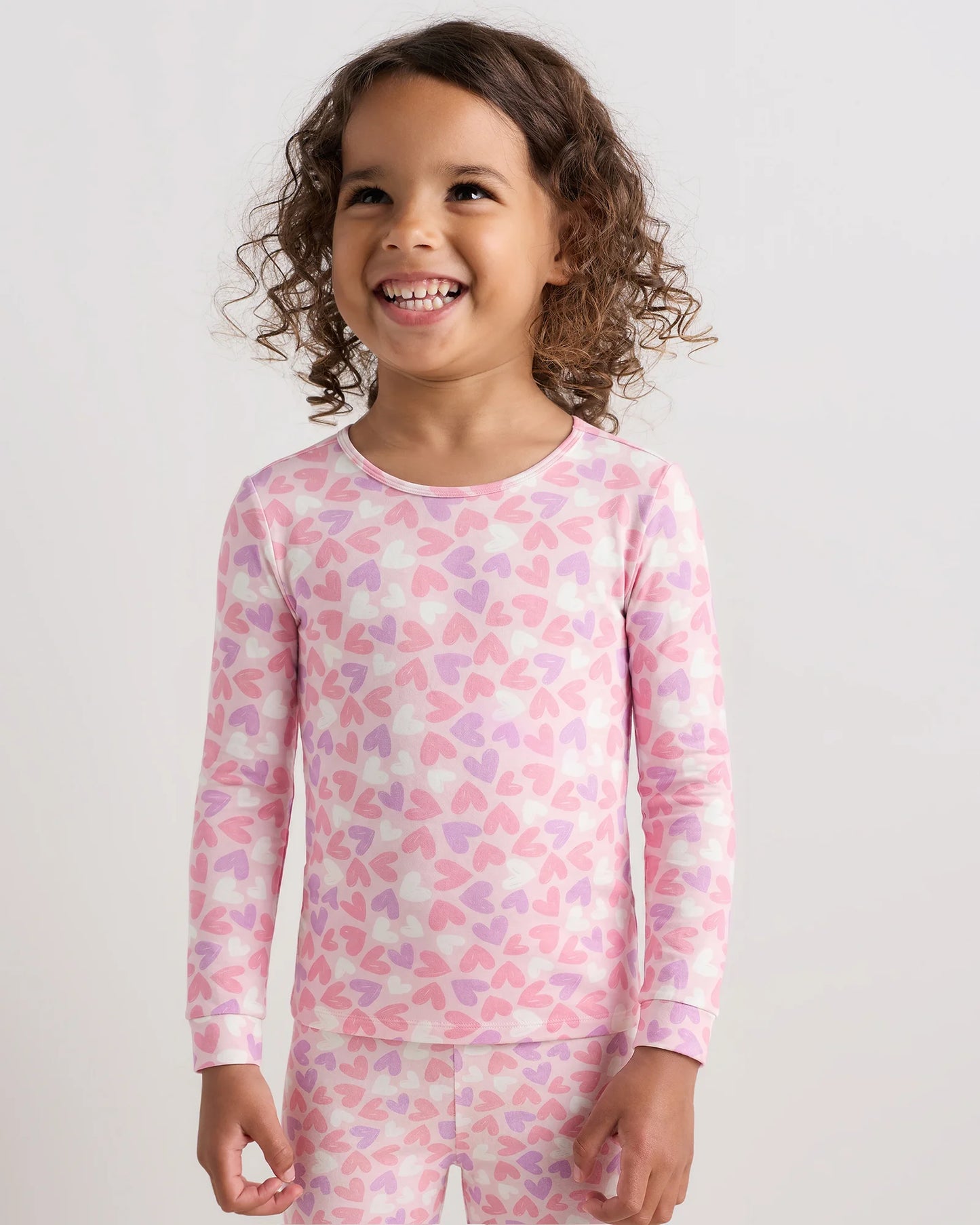 Bamboo Long Sleeve and Pant Pajama Set - 2T / Wildflower Dreams