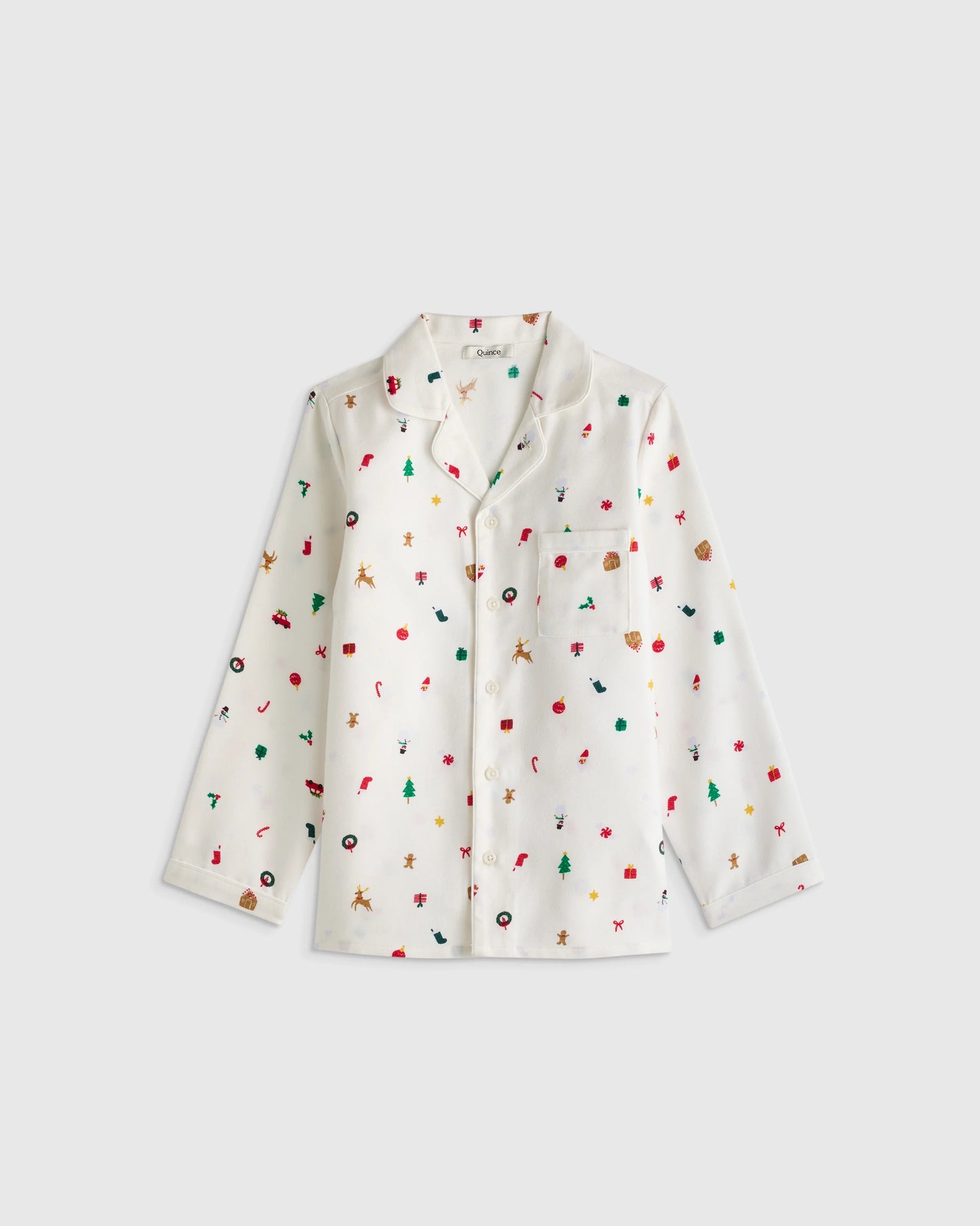 Holiday Flannel Pajama Set - 6 / Multi Holiday