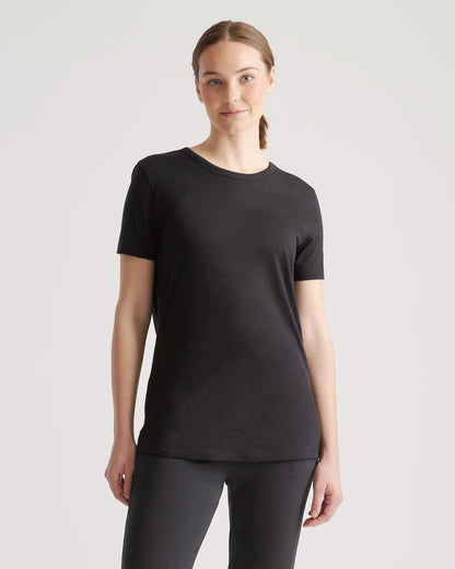 100% Merino Wool All-Season Base Layer Tee - XS / Sea Spray Green