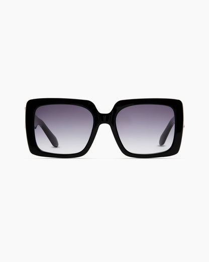 Cartagena Polarized Acetate Sunglasses - One Size / Clear Taupe with Brown lens