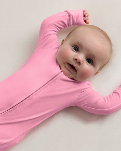 Bamboo One Piece Pajama - 0-3M / Wildflower Dreams