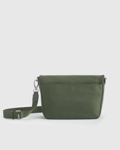 Revive Nylon Foldover Crossbody - One Size / Olive