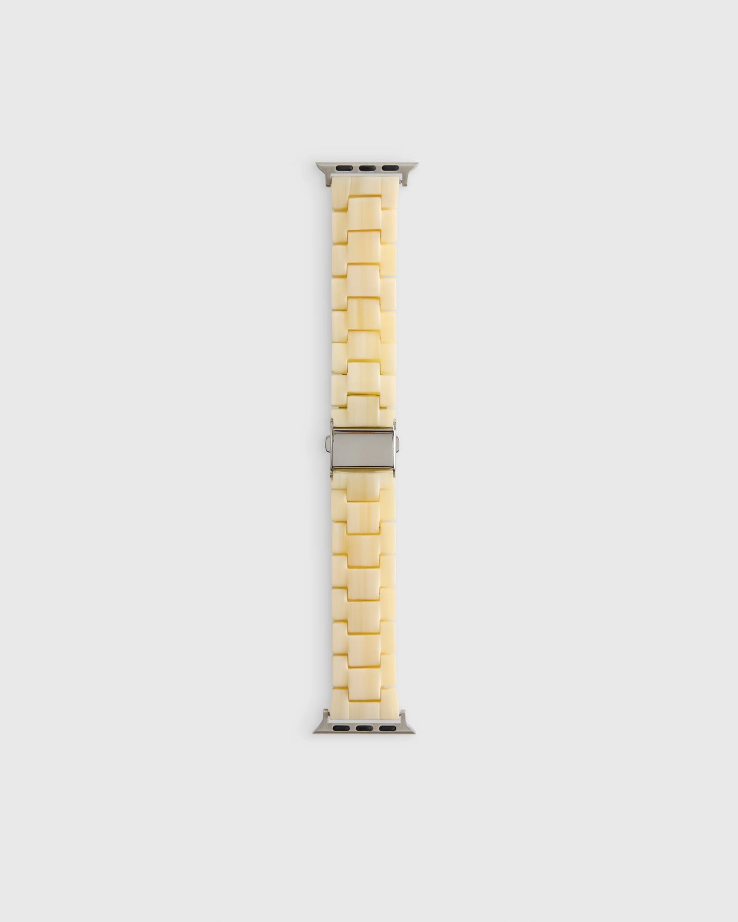 Acetate Smartwatch Band - 38mm - 42mm / Grey Tortoise