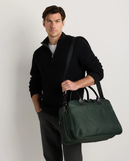 Voyage Nylon Split Travel Bag - One Size / Dark Green