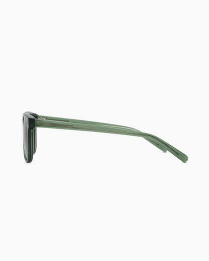 Boston Polarized Acetate Sunglasses - One Size / Honey with Green lens
