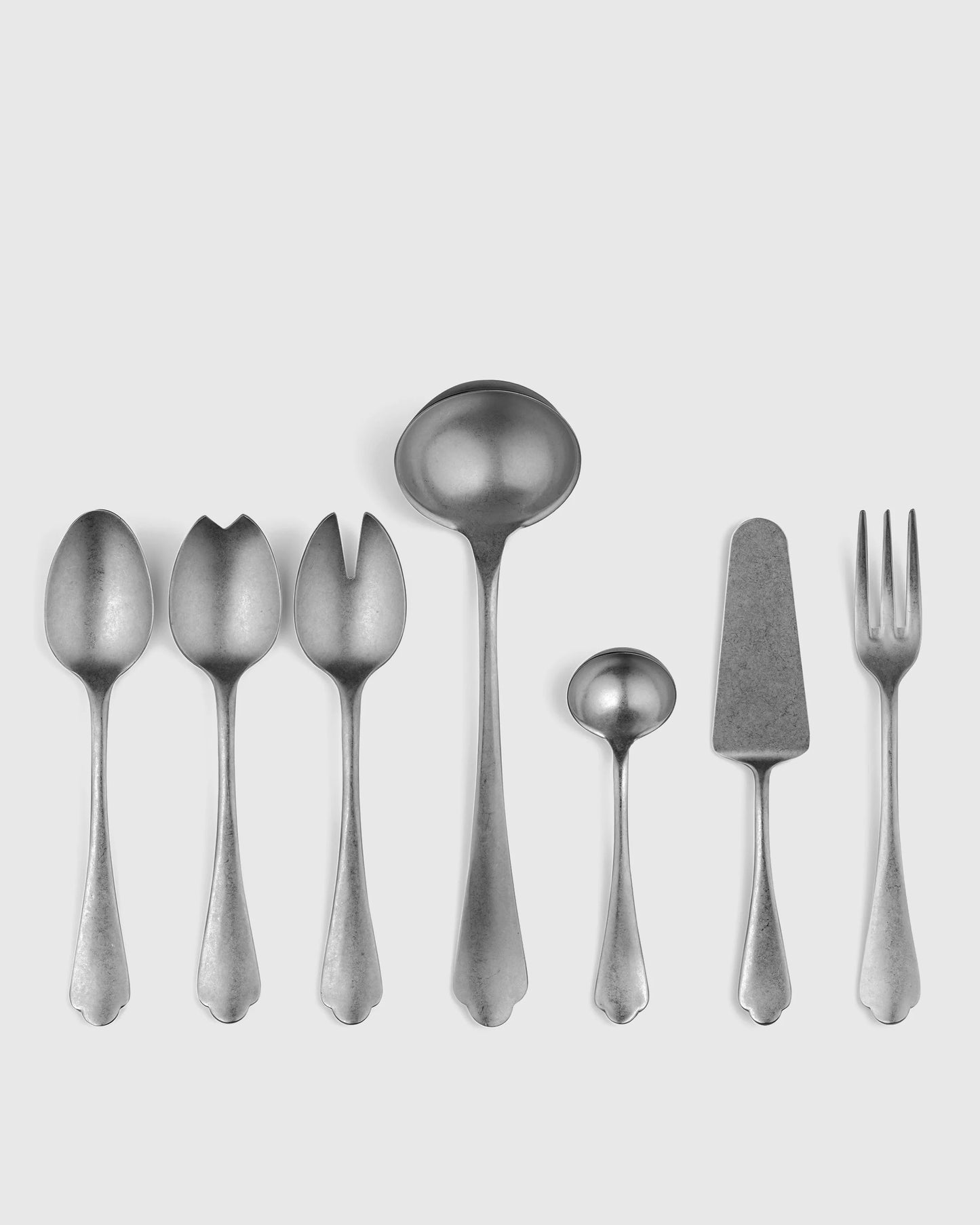 Dolce Vita 7-Pc Serving Utensil Set by Mepra - One Size / Polished Stainless Steel