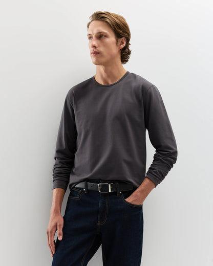 Flex Curve Long Sleeve Tee (3-Pack) - S / Black