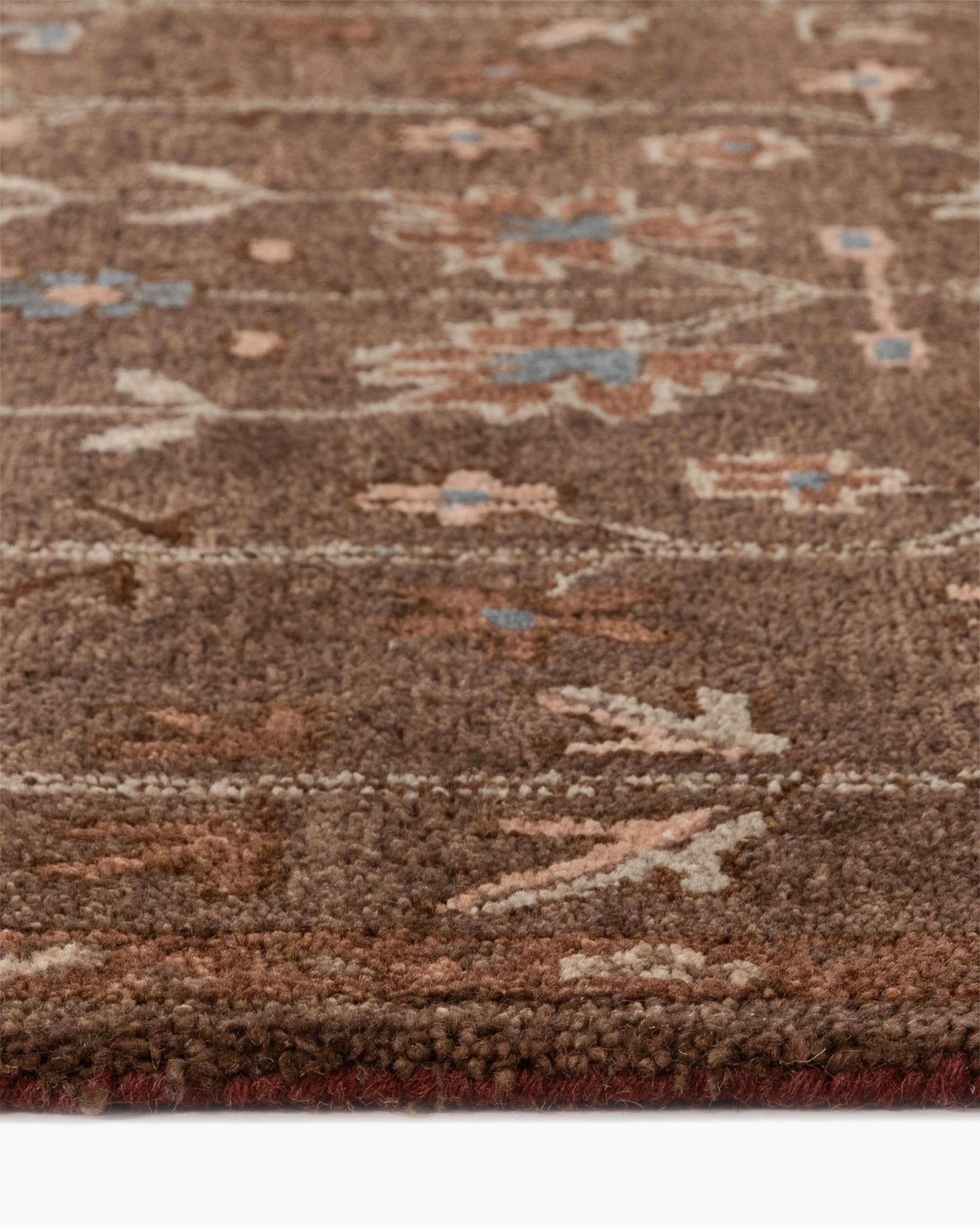 Willow Wool Rug - 5' x 8' / Brown