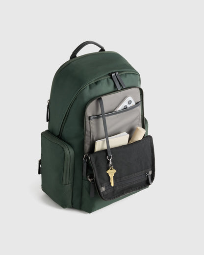 Voyage Nylon Commuter Backpack - One Size / Black