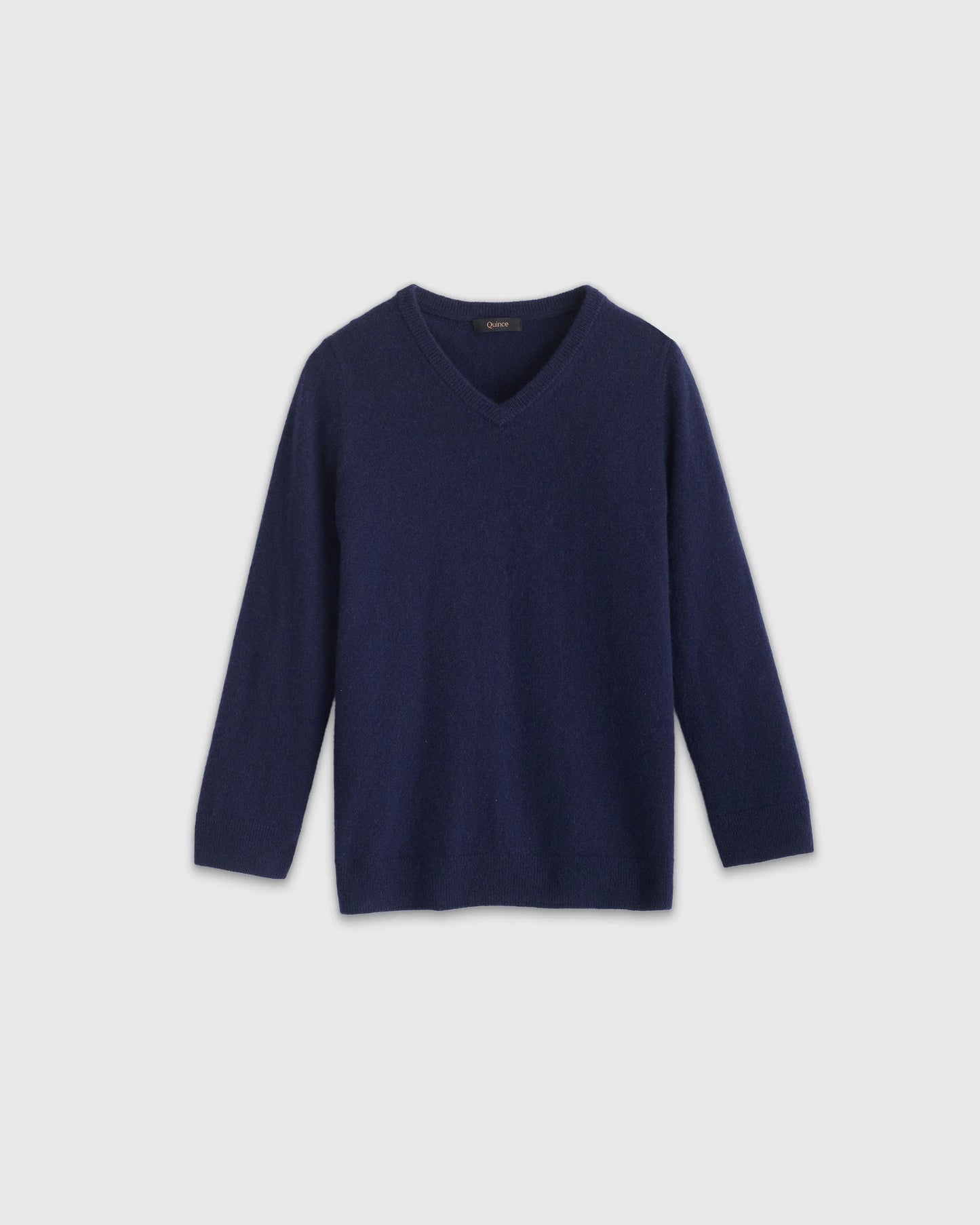 Washable Cashmere V-Neck Sweater - 2T / Black