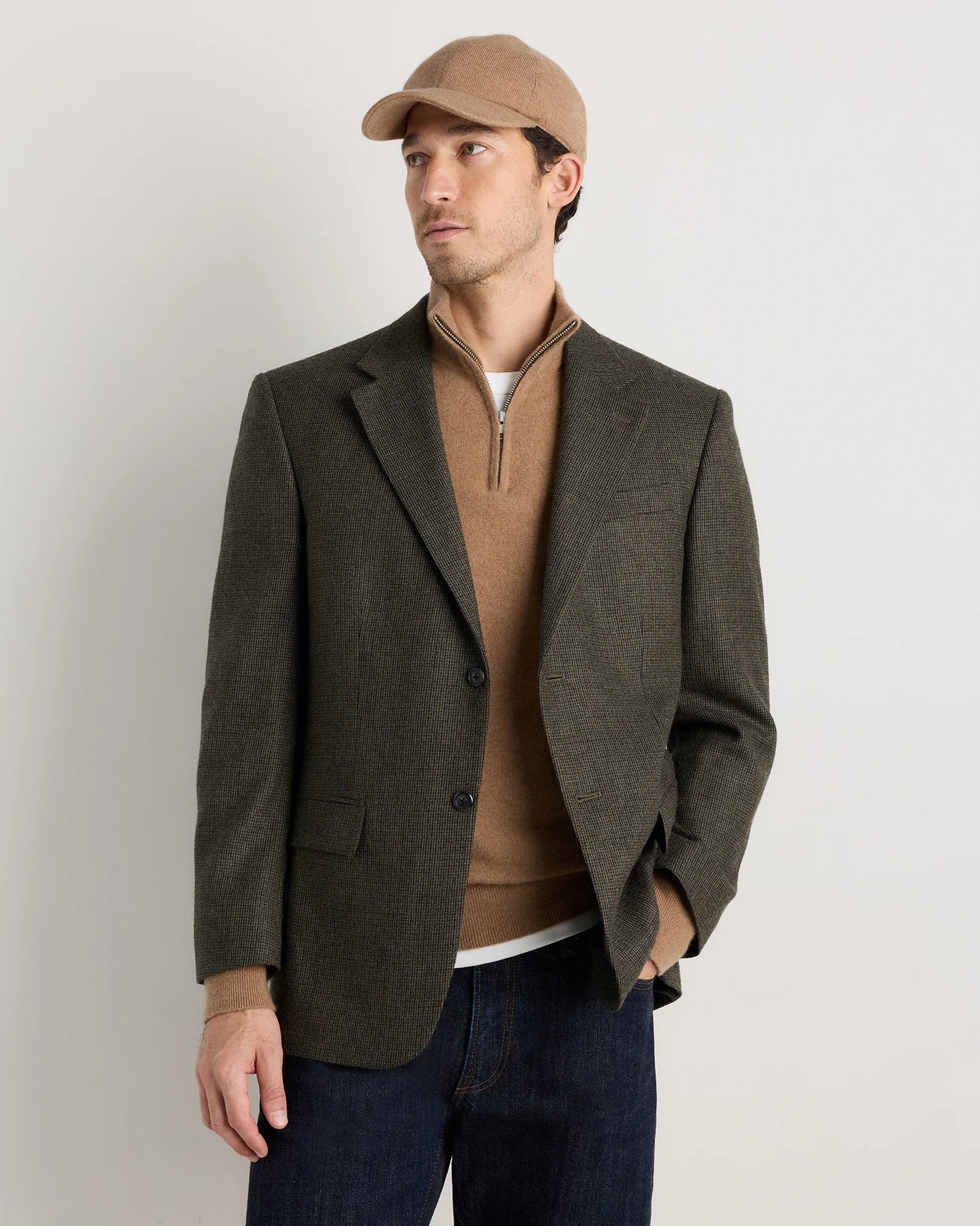 Cashmere Baseball Cap - XS/S / Black