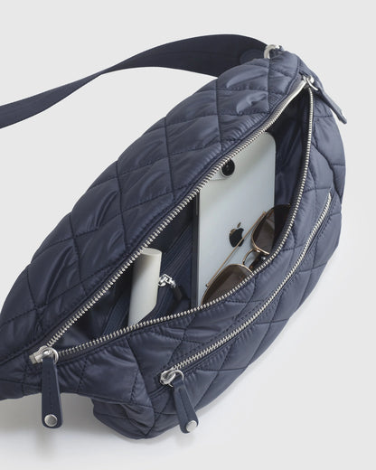 Transit Quilted Sling Bag - One Size / Black