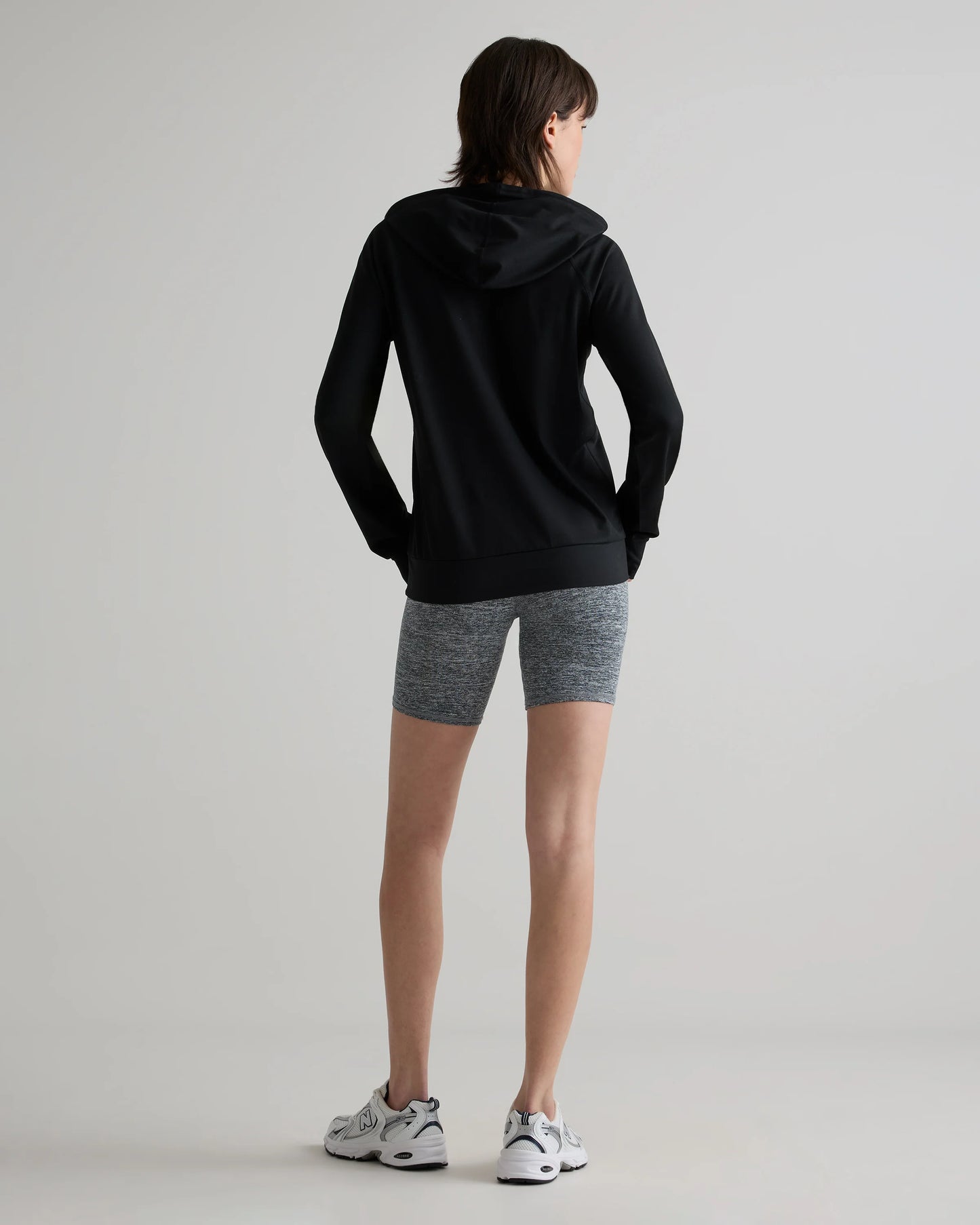 Flowknit Pullover Hoodie - XS / Heather Navy