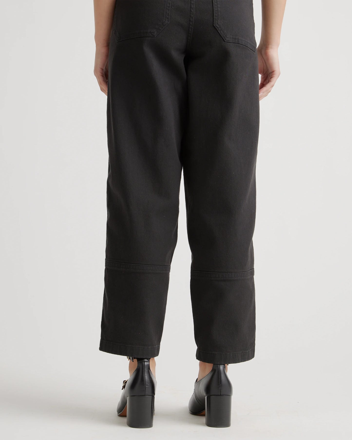 Organic Stretch Cotton Twill Barrel Pants - 0 / Olive