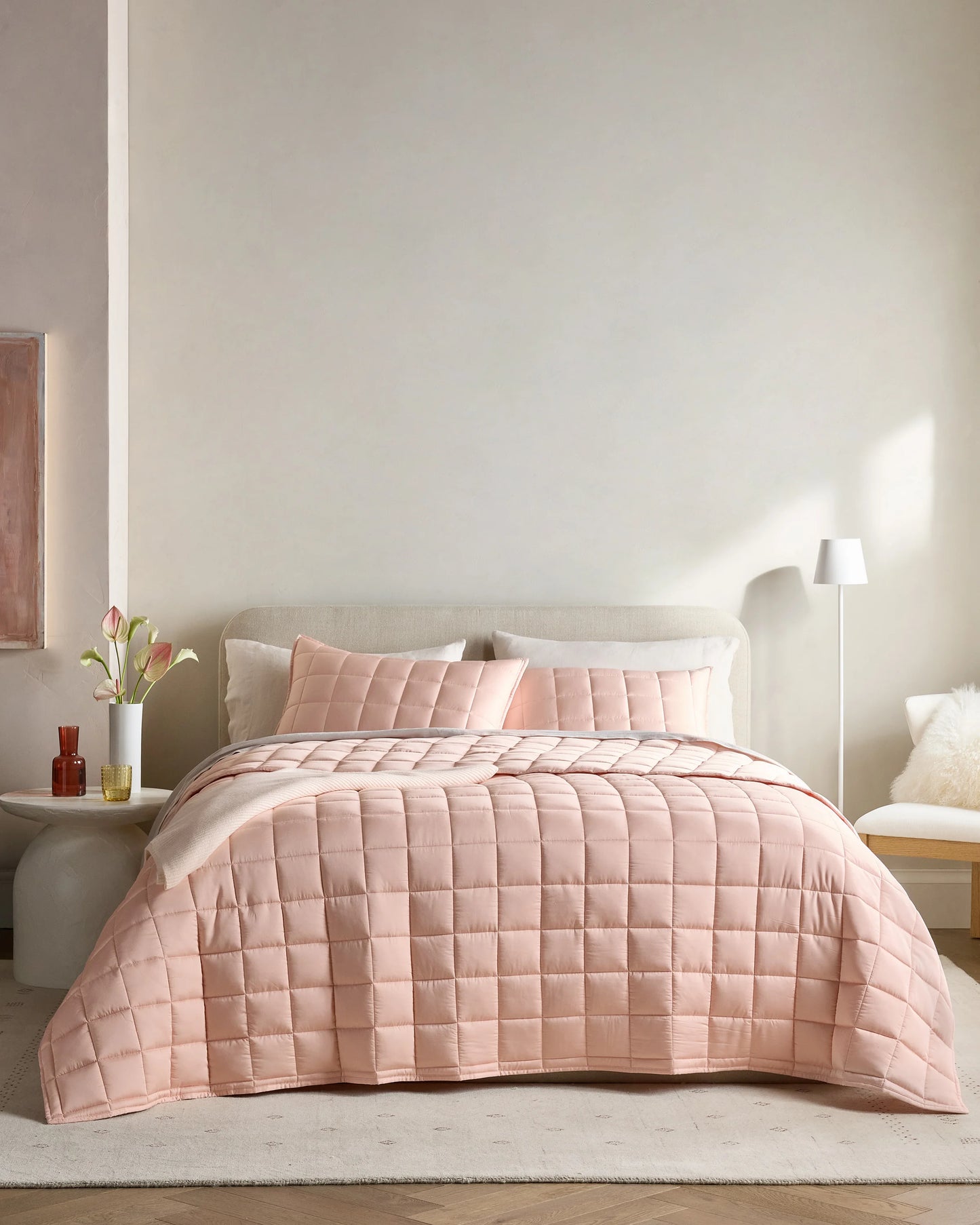 Bamboo Box Quilt - Twin / Sage