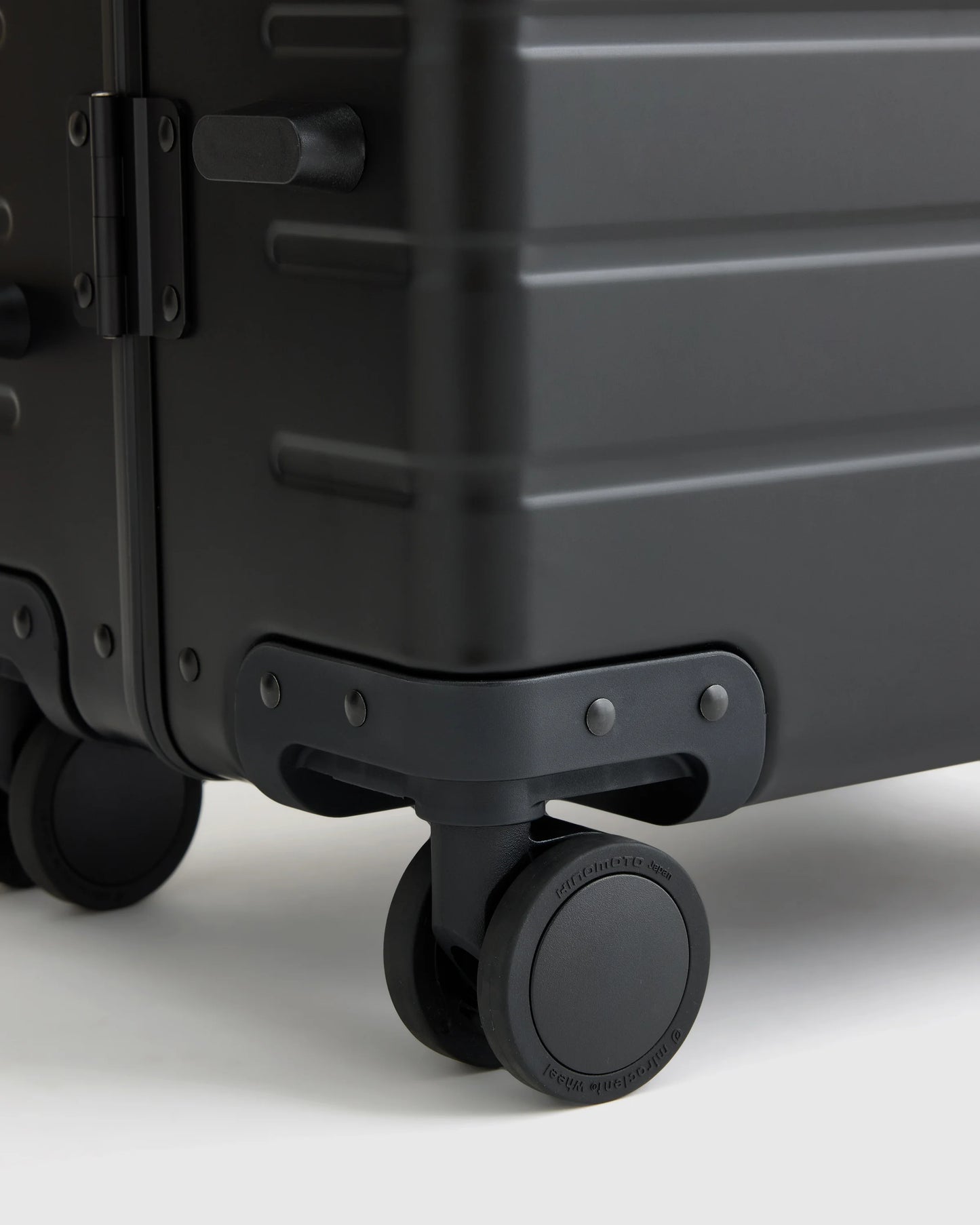 Aluminum Carry-On Suitcase - One Size / Black