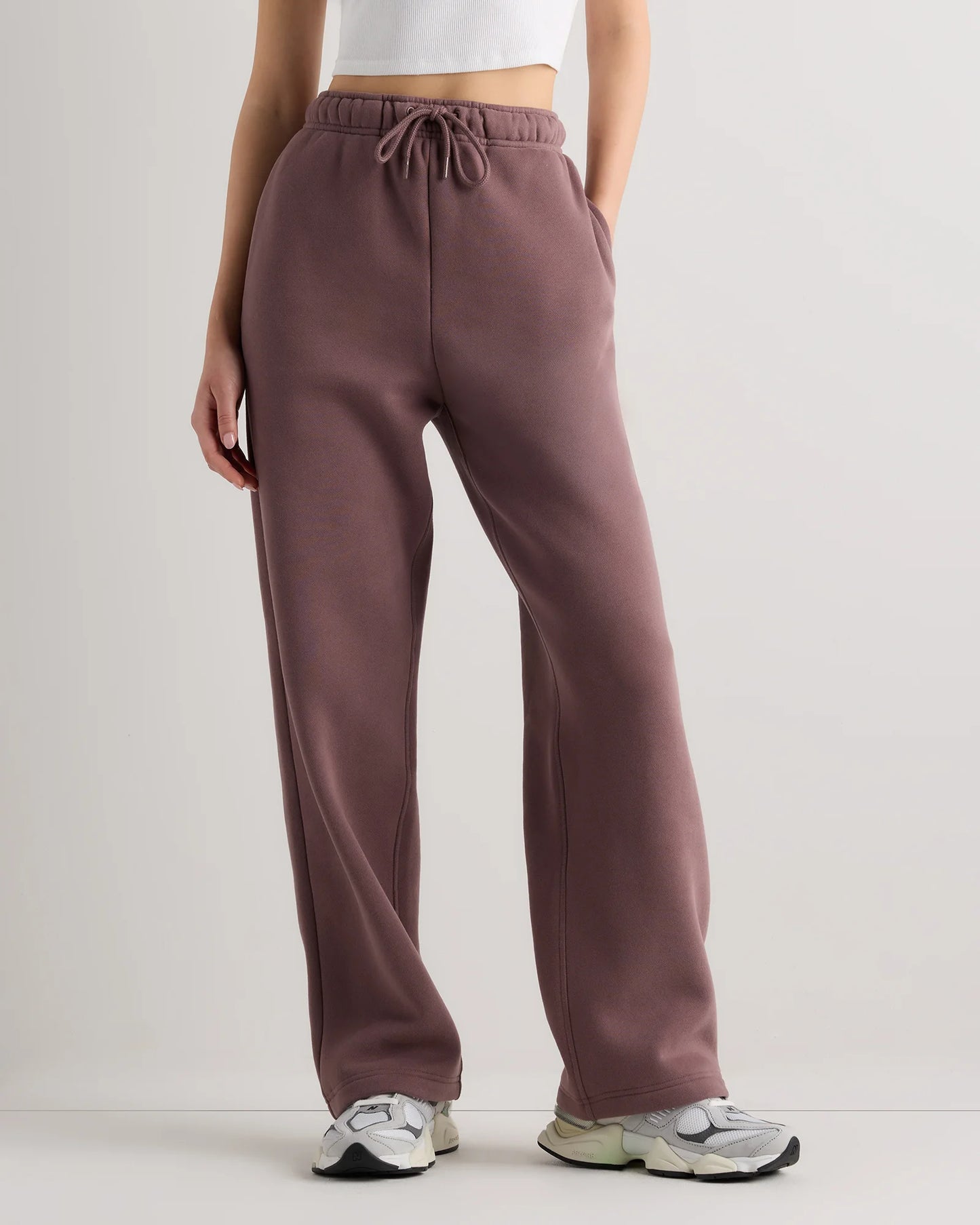 Everyday Fleece Straight Leg Sweatpants - XS / Coastal Sage