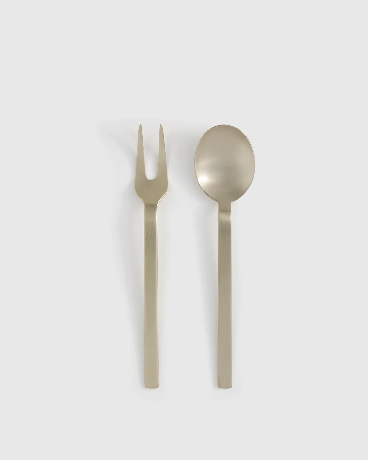Stile 2-Pc Serving Utensil Set by Mepra - One Size / Polished Stainless Steel