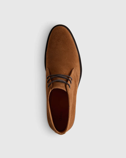 Heritage Suede Chukka Boot - 7 / Charcoal