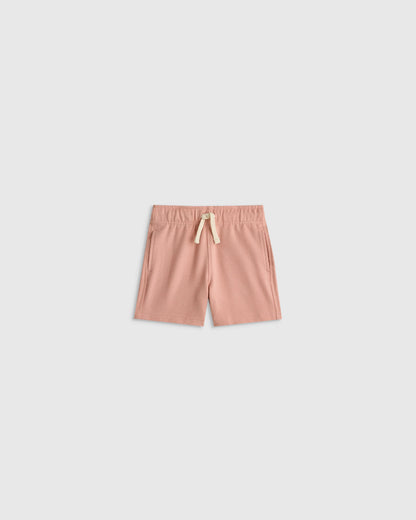 Organic Cotton French Terry Short - 2T / Heather Grey